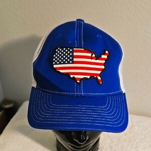 Wild Wear USA Flag Trucker Cap